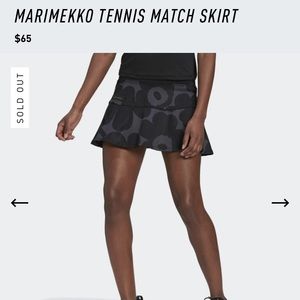 BNWT Adidas Marimekko Tennis Match Skirt